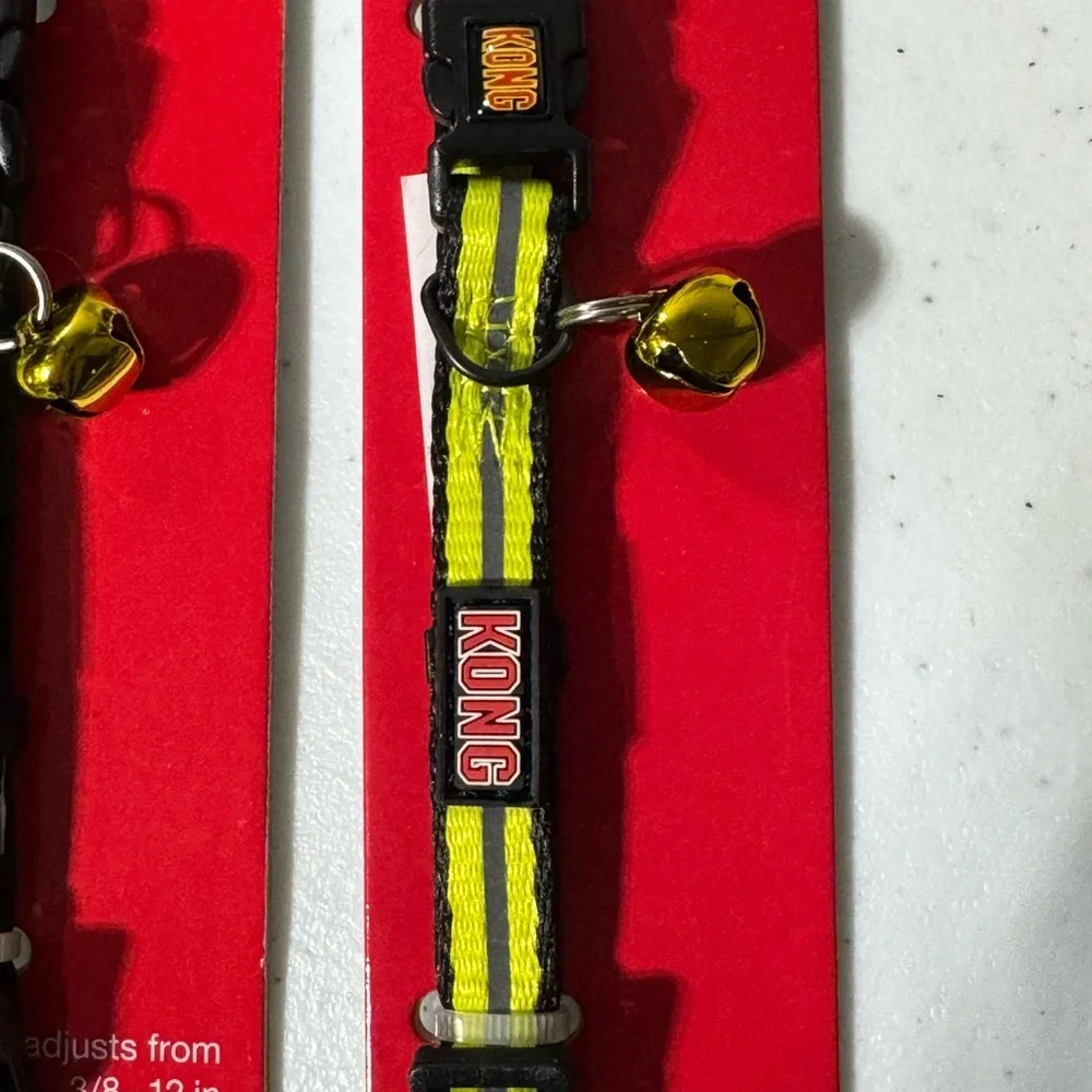 KONG Reflective Cat Collar - Yellow